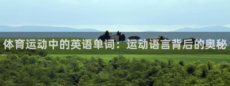三亿体育网：体育运动中的英语单词：运动语言背后的奥秘