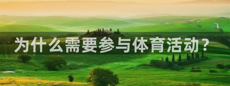三亿体育网页版：为什么需要参与体育活动？
