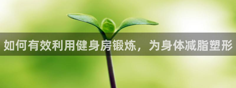 三亿体育登录：如何有效利用健身房锻炼，为身体减脂塑形